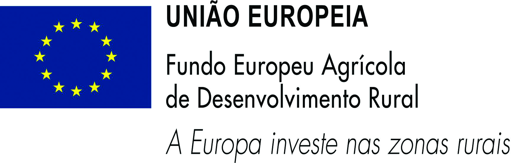 logo Fundo Europeu Agrícola de Desenvolvimento Rural (FEADER) 