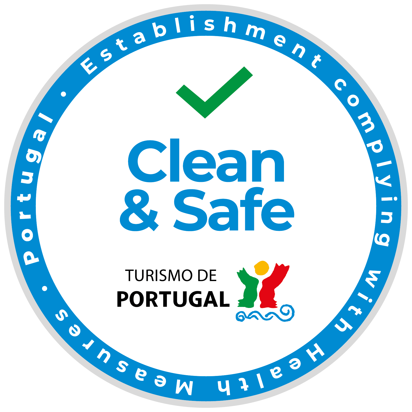 Selo Clean & Safe do Turismo de Portugal 
