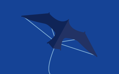 illustration: scarybird kite