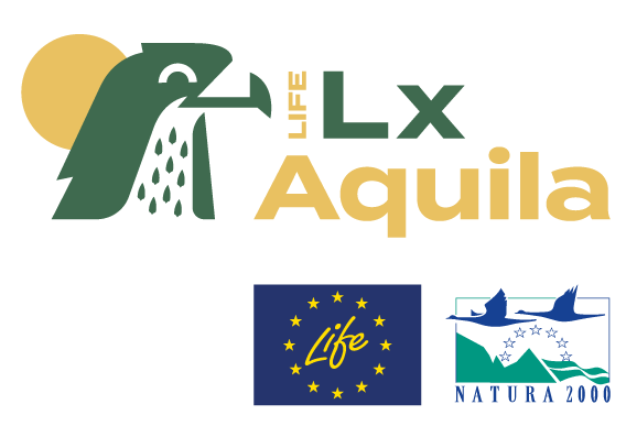 logo LIFE LxAquila, programa LIFE e Natura2000 