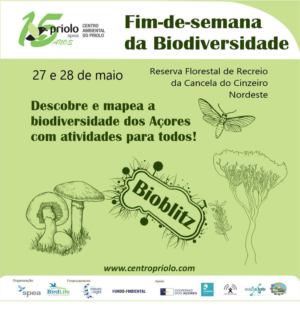 cartaz Fim de Semana da Biodiversidade Açores 2023