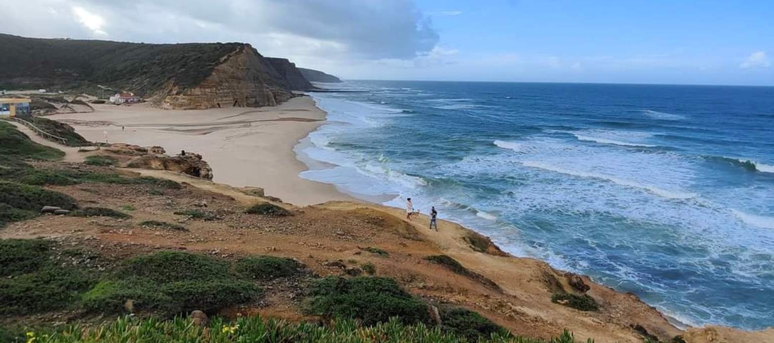 vista da praia de São Julião