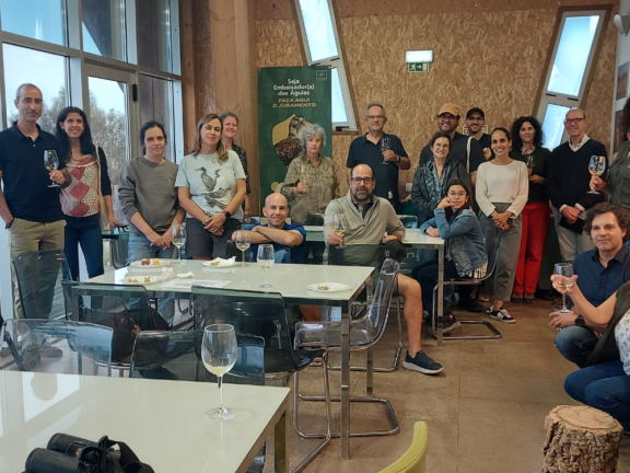 foto de grupo dos participantes do Encontro da Rede de Custódia LIFE LxAquila - Sunset 